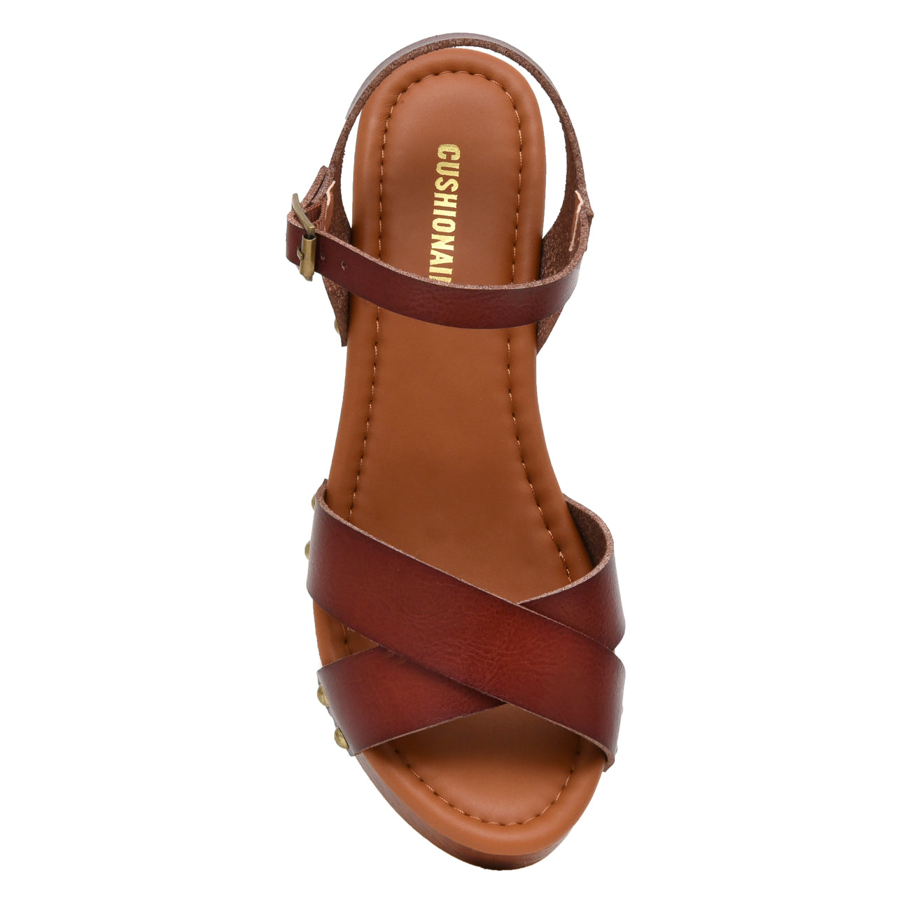 Slate Faux Wood Sandals - Image 17