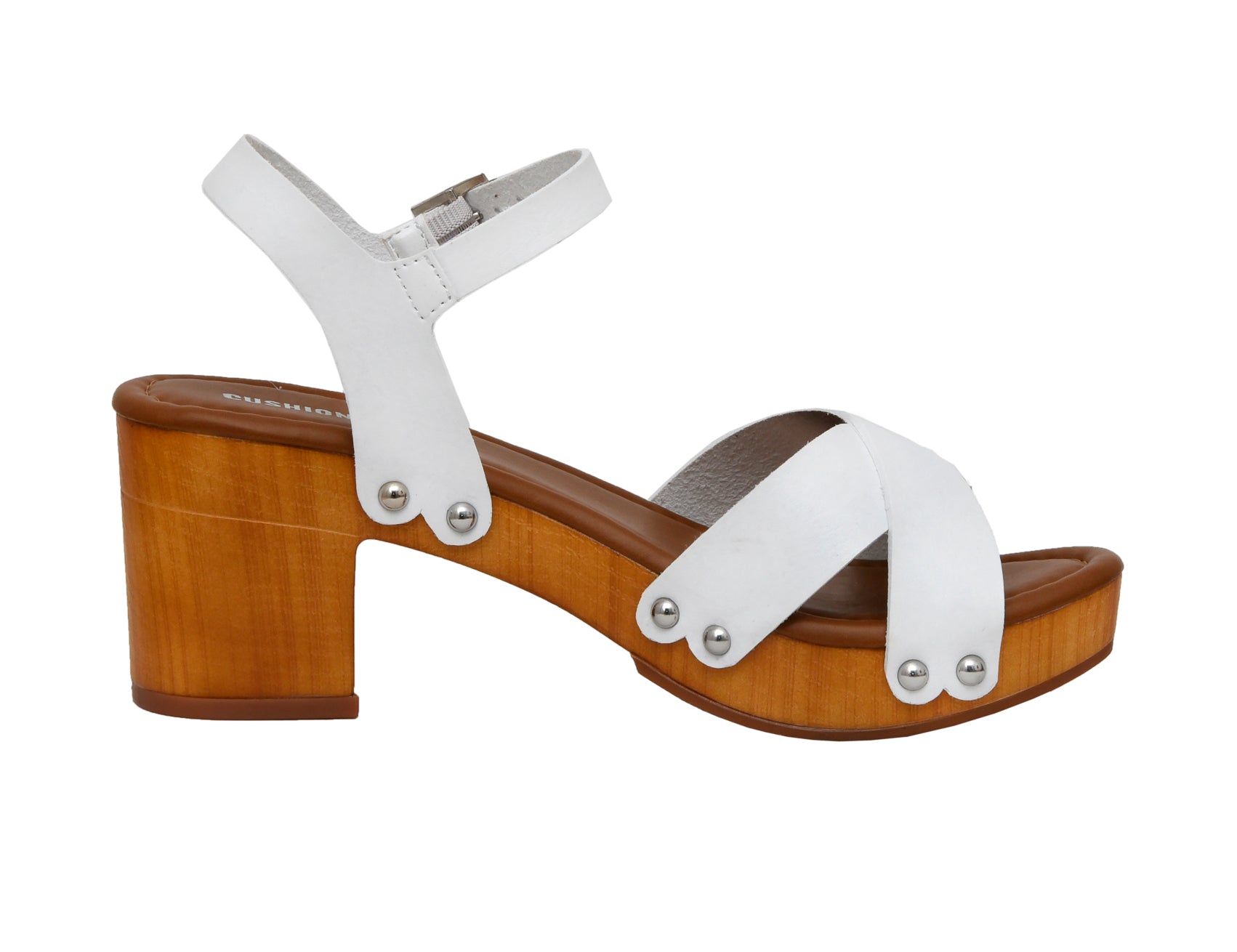 Slate Faux Wood Sandals - Image 21