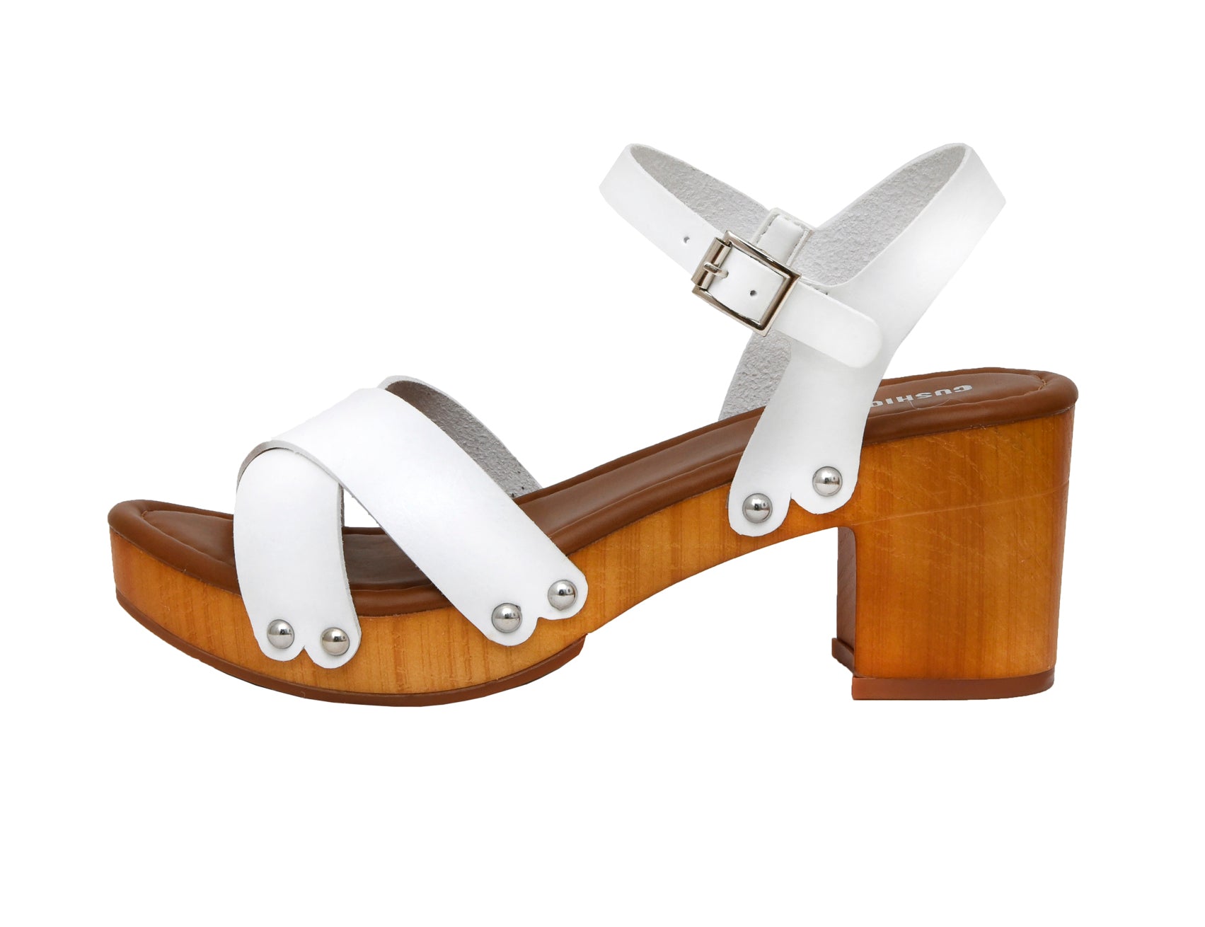 Slate Faux Wood Sandals - Image 18