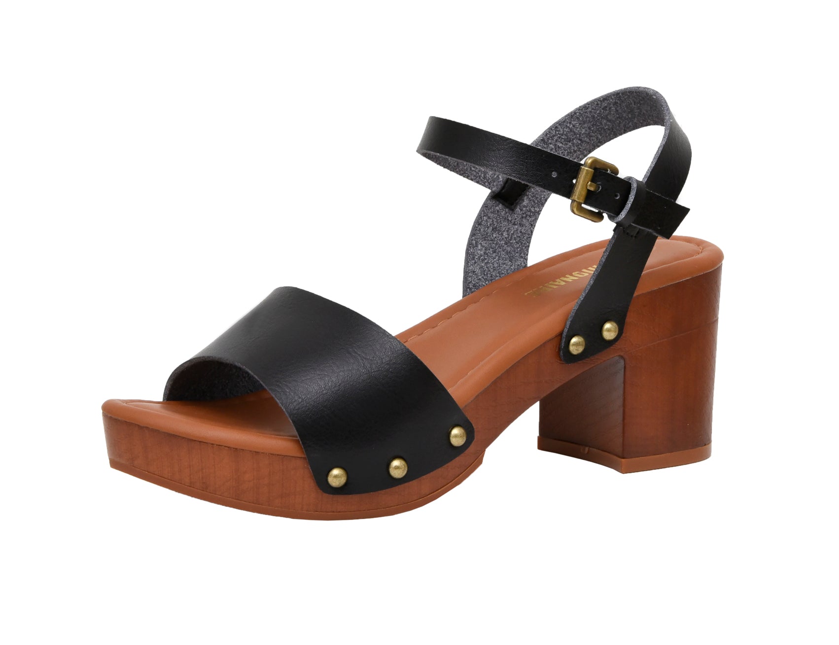 Sloan Faux Wood Sandals - Image 14