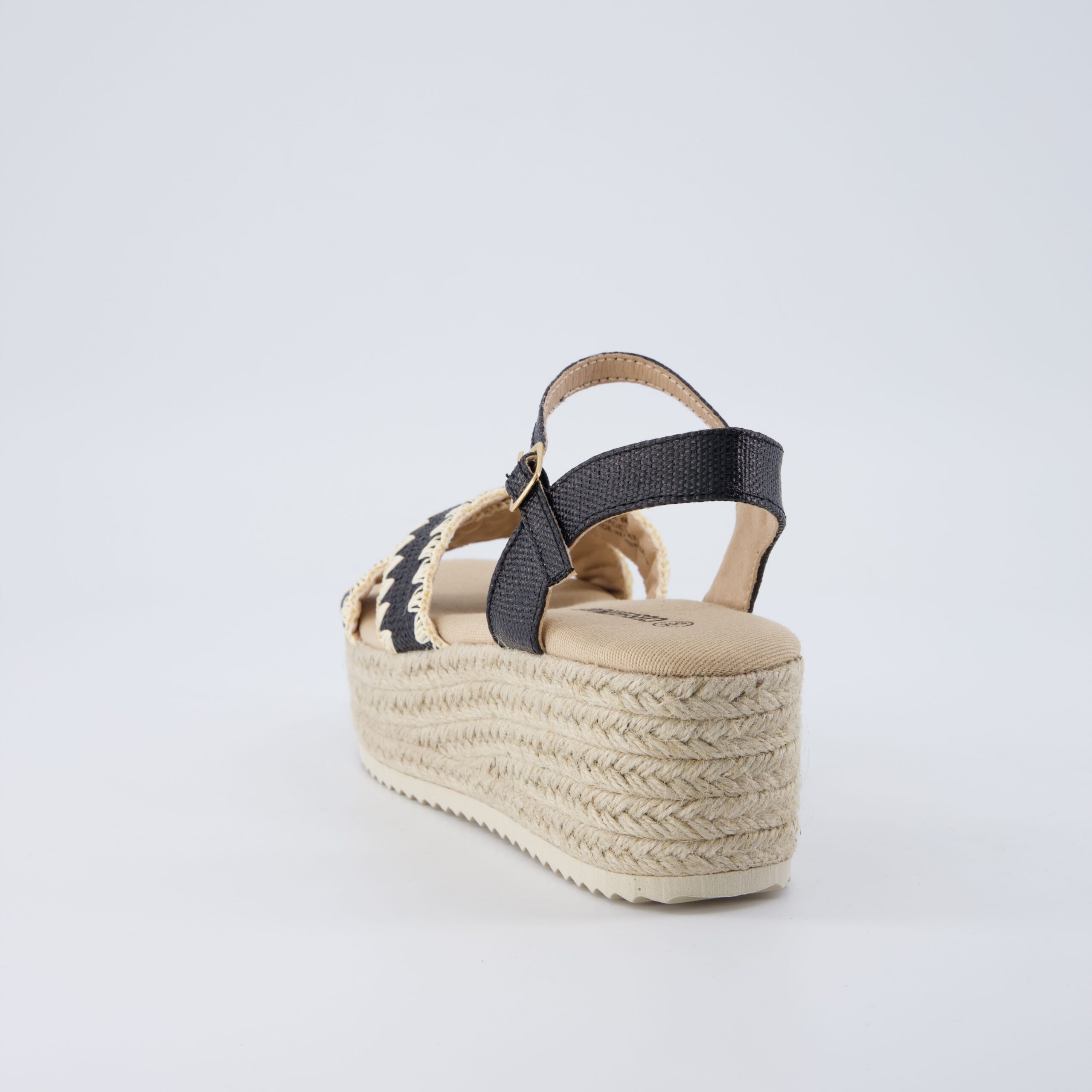 Ola Raffia Platform Sandals - Image 5