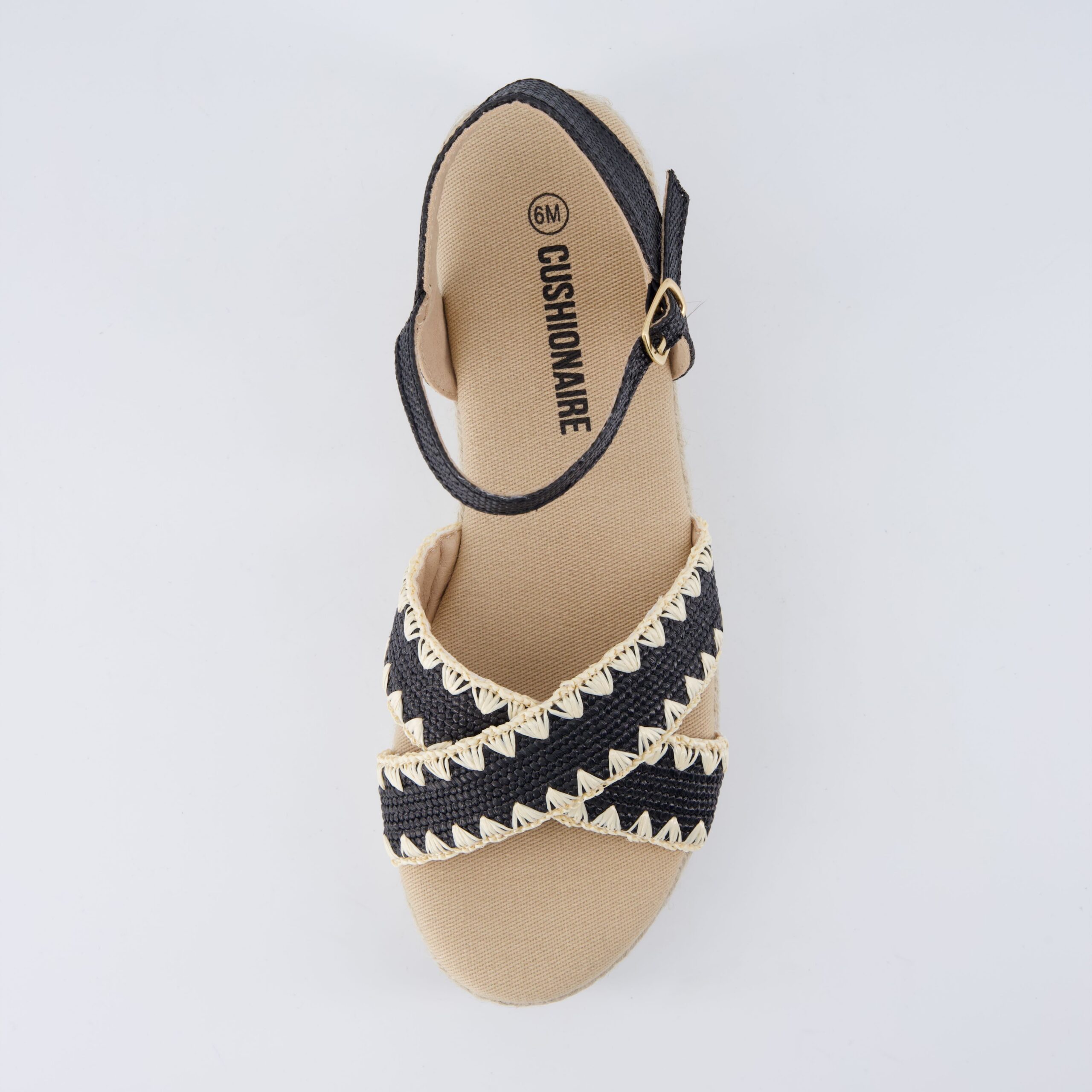 Ola Raffia Platform Sandals - Image 6
