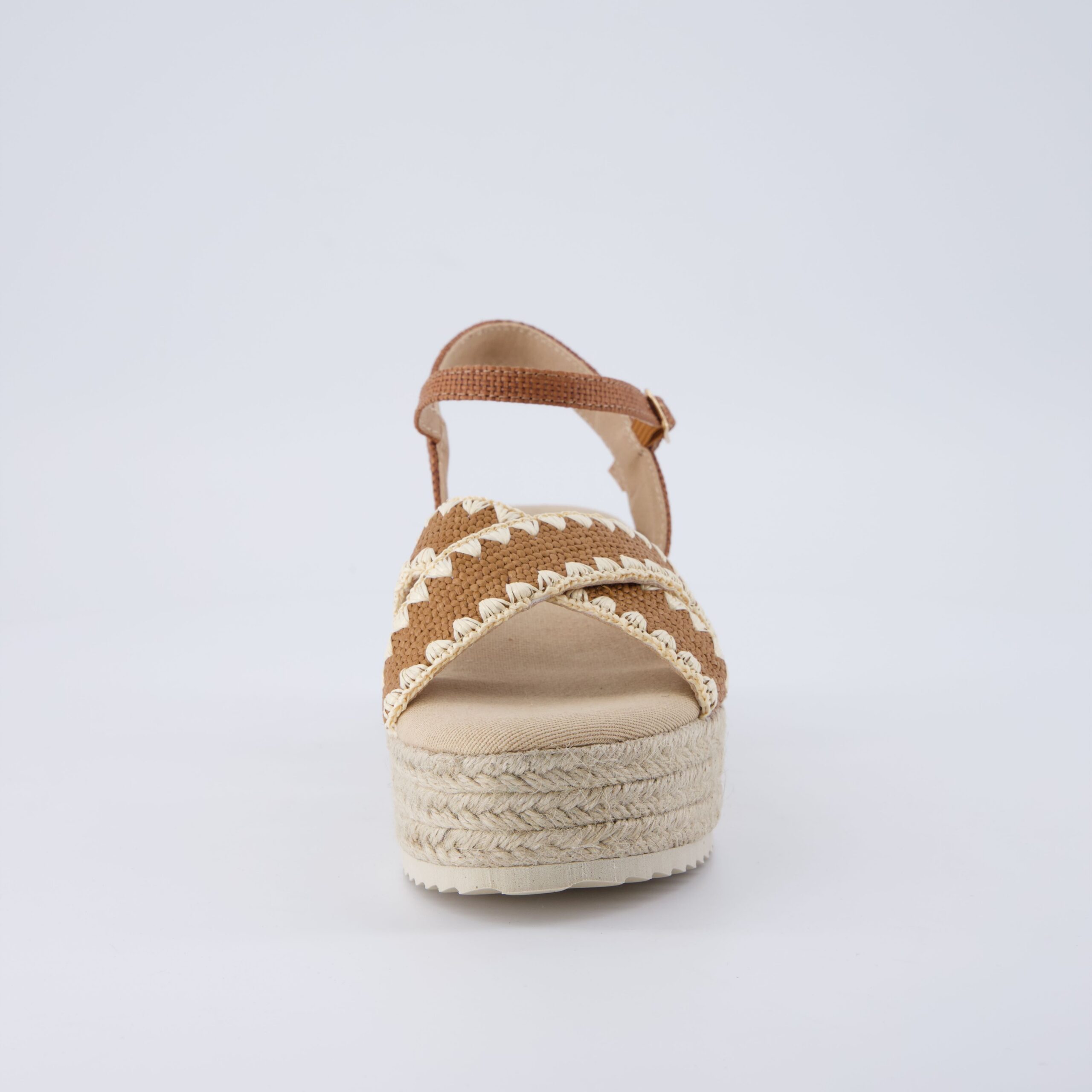 Ola Raffia Platform Sandals - Image 12