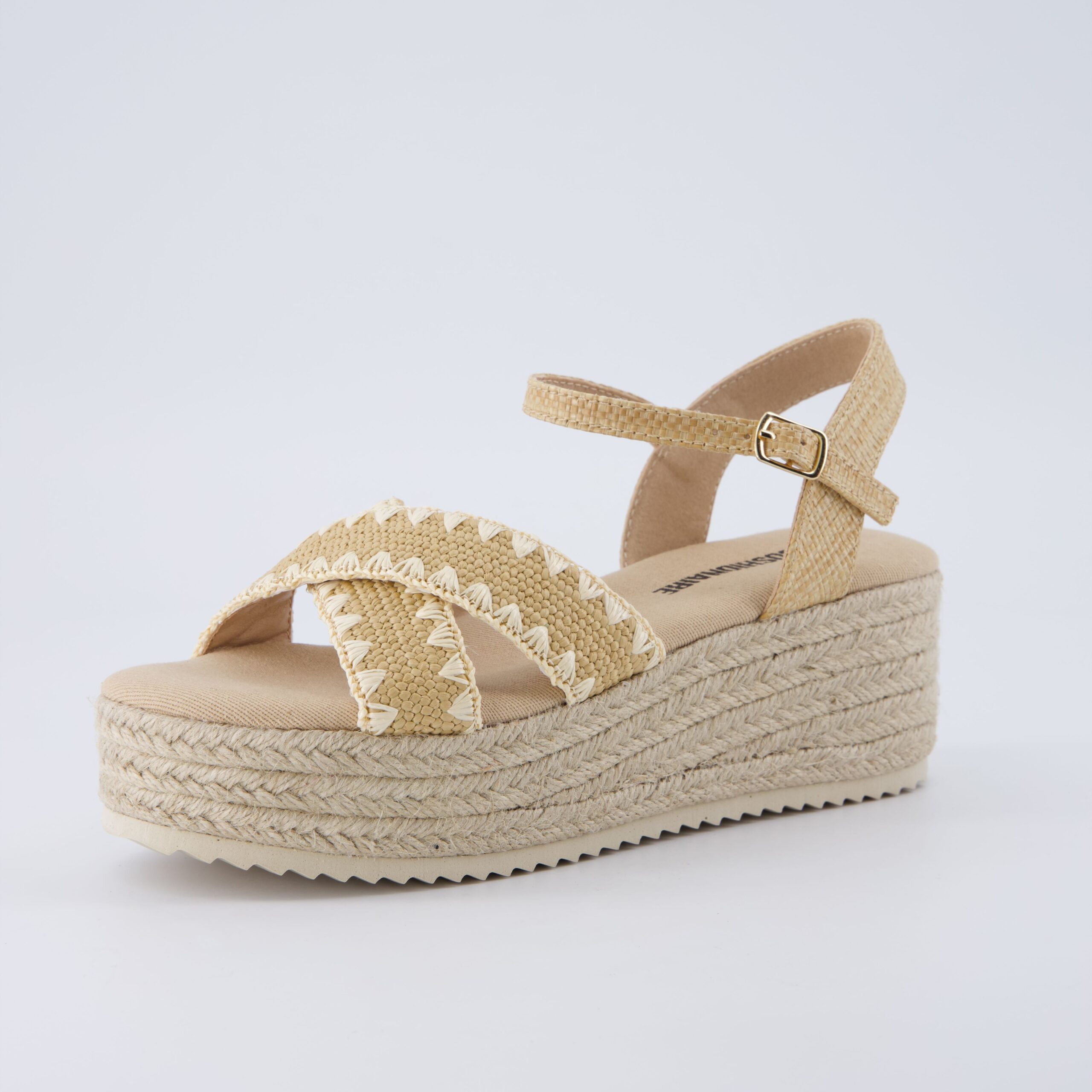 Ola Raffia Platform Sandals - Image 19
