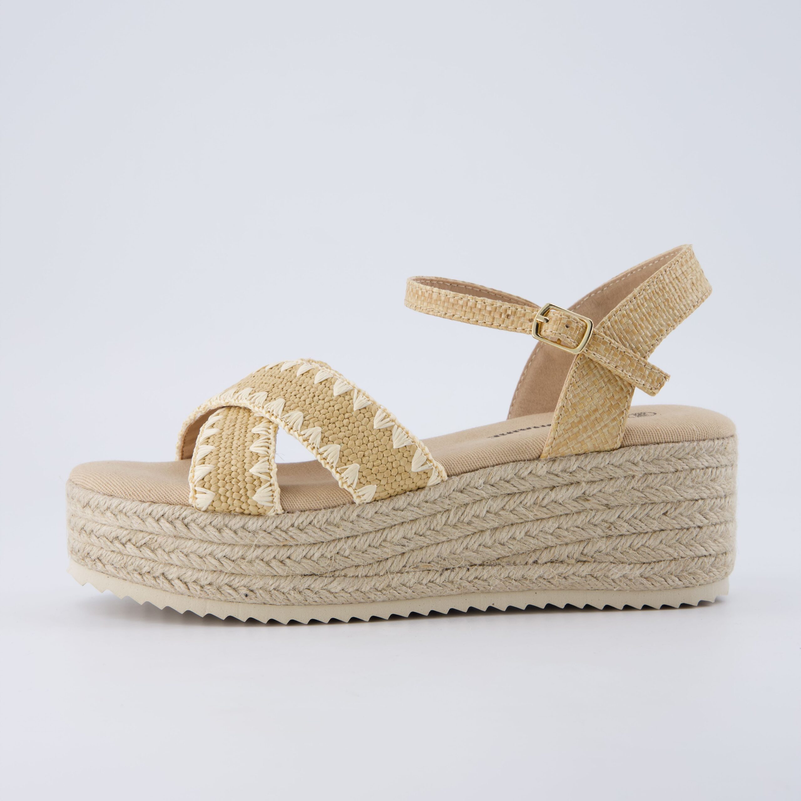 Ola Raffia Platform Sandals - Image 18