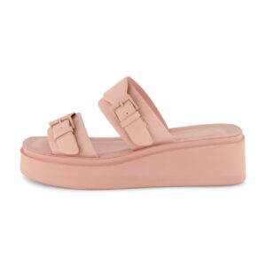 Planet Two Band Platform Sandal