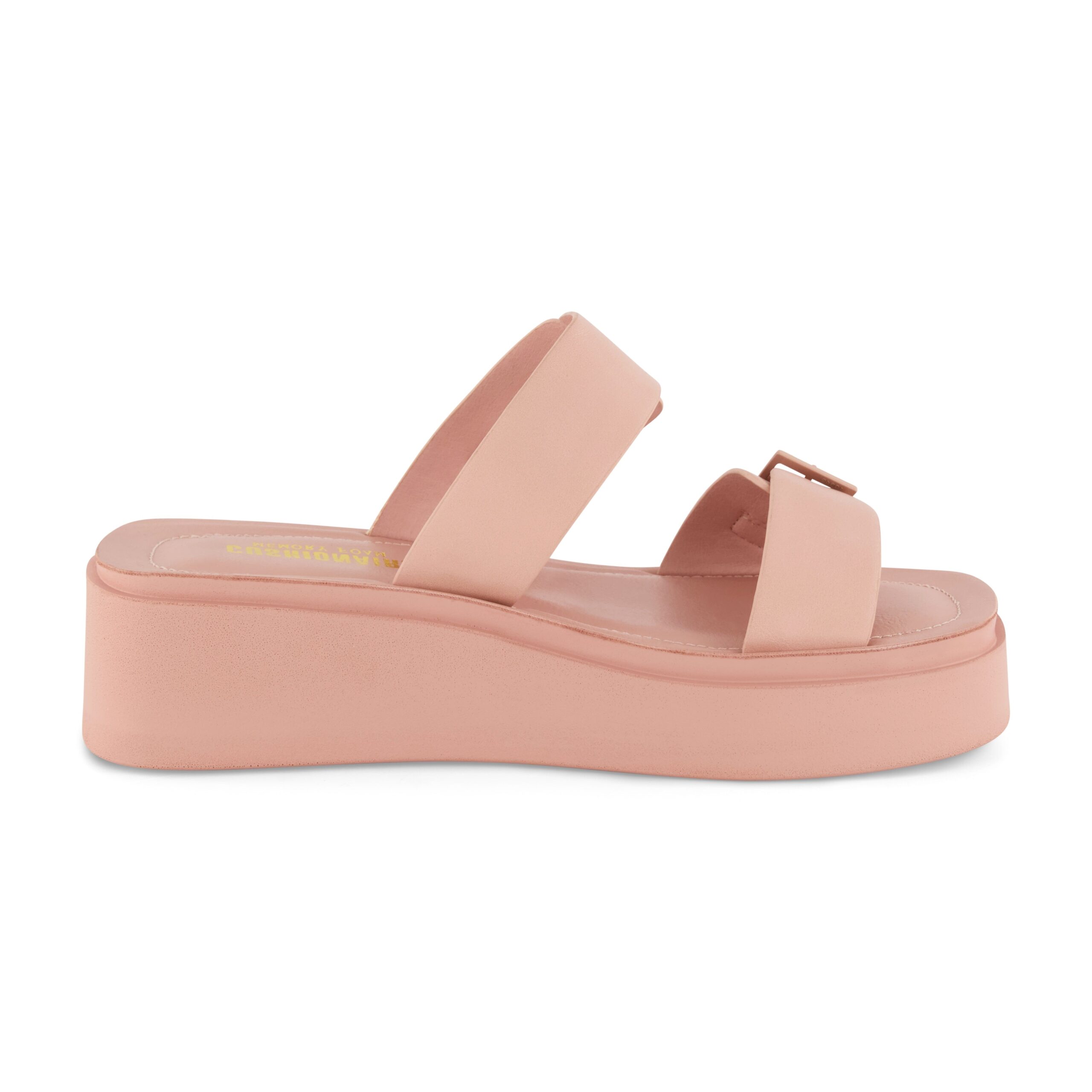 Planet Two Band Platform Sandal - Image 4