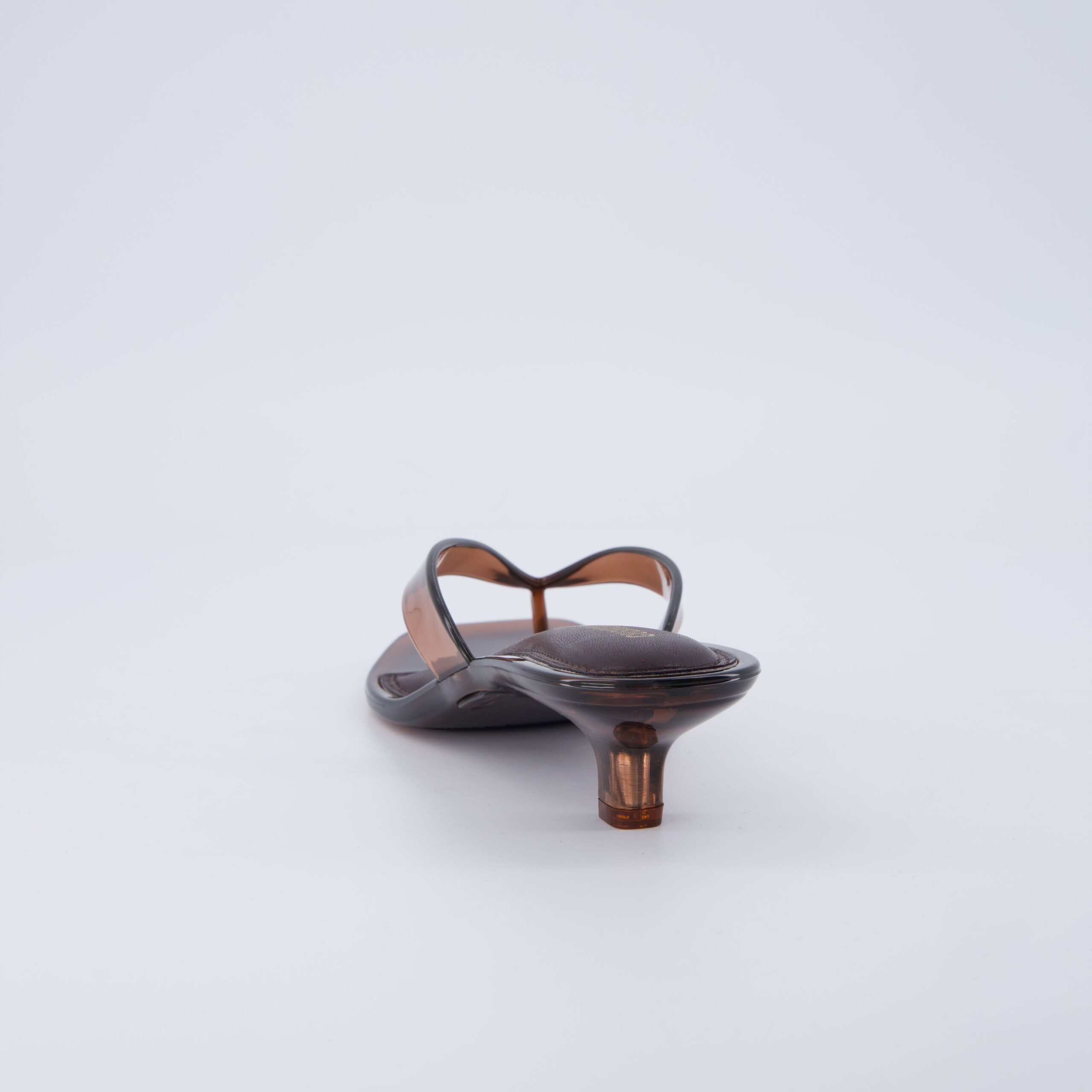 Riot Jelly Thong Kitten Heels - Image 5