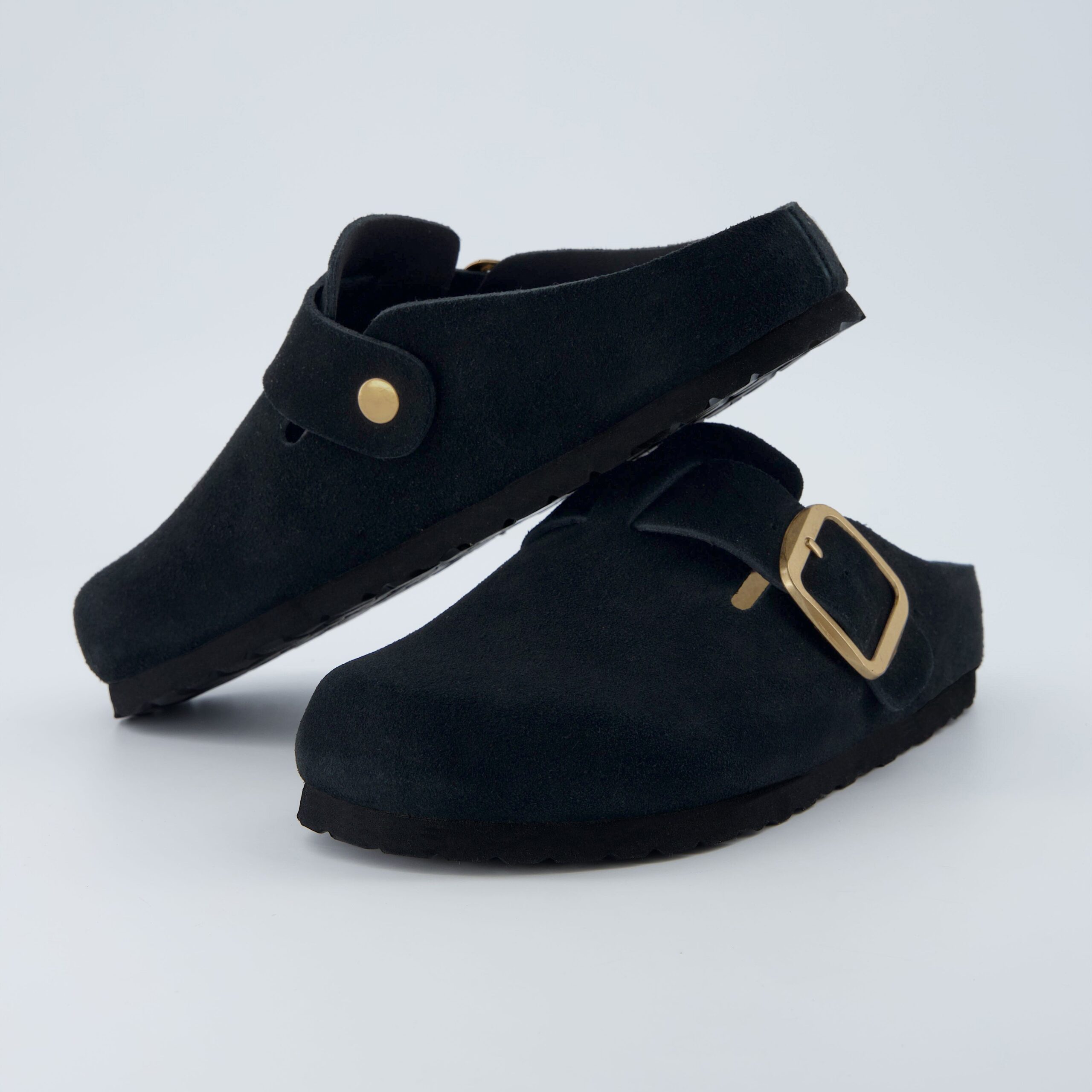 Rusty Leather Clogs - Image 23