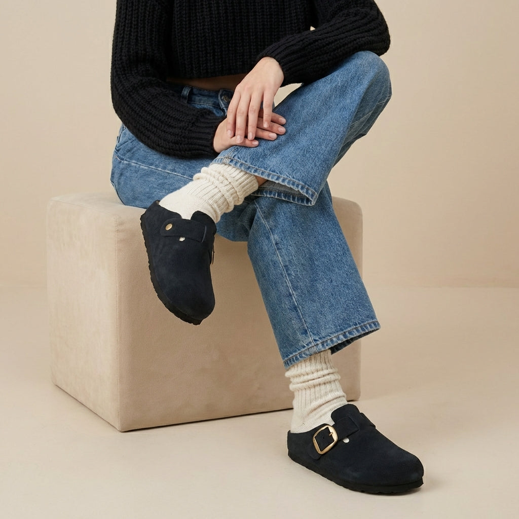 Rusty Leather Clogs - Image 21