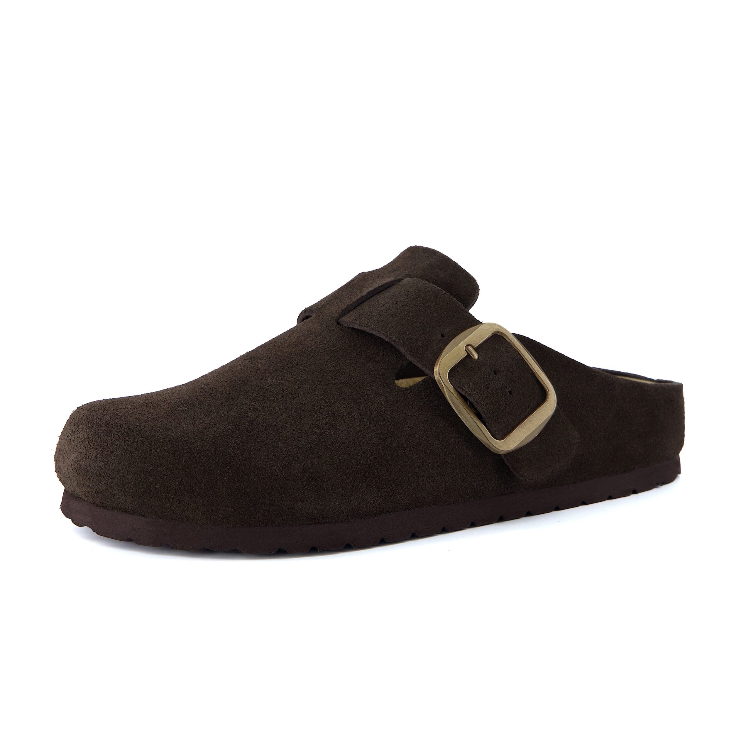 Rusty Leather Clogs - Image 25