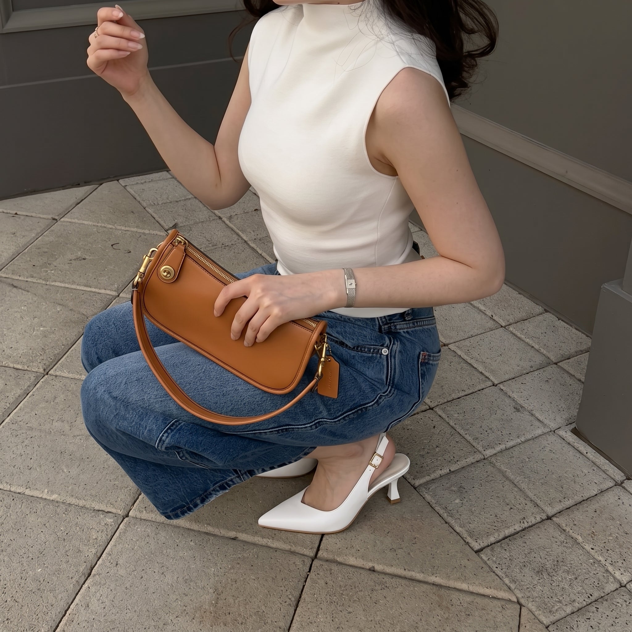 Saby Slingback Kitten Heels - Image 19