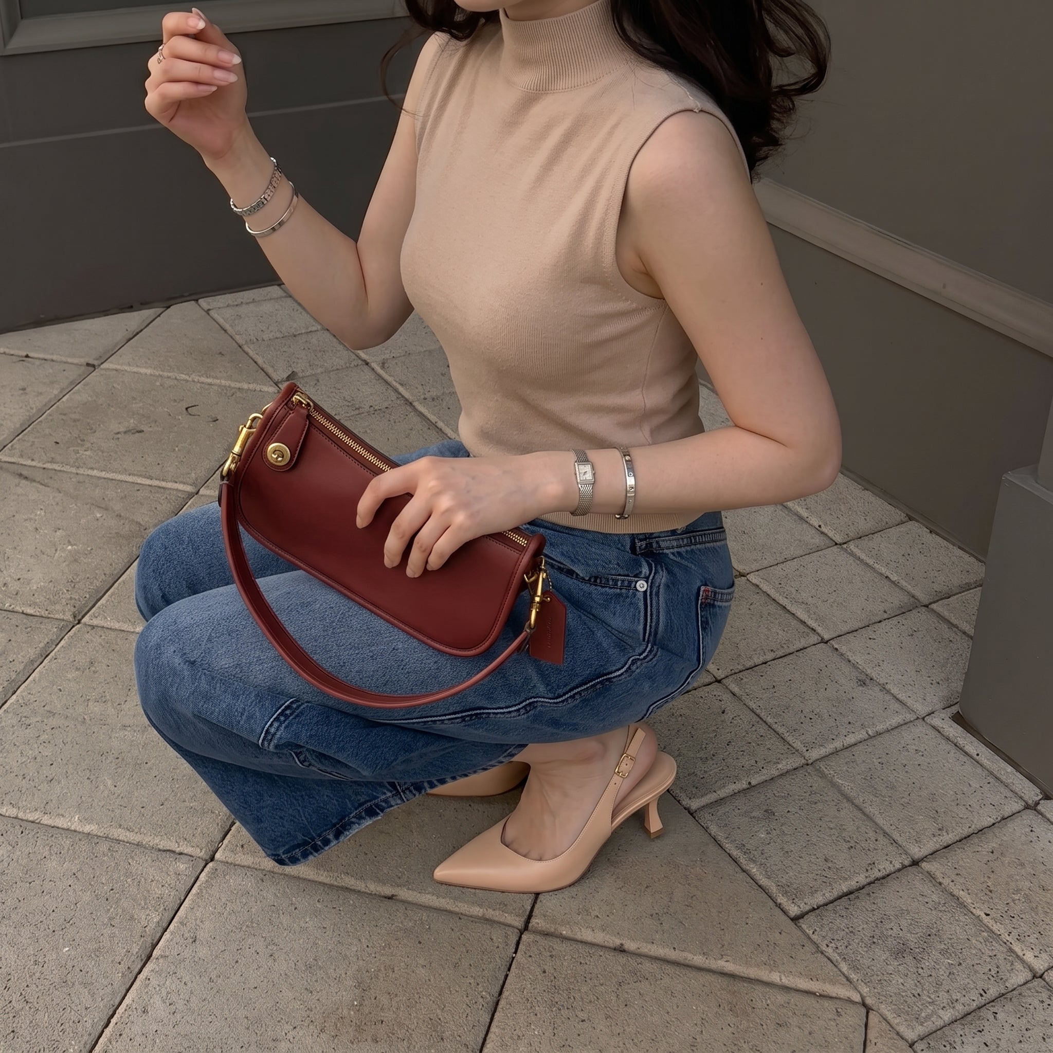 Saby Slingback Kitten Heels - Image 30