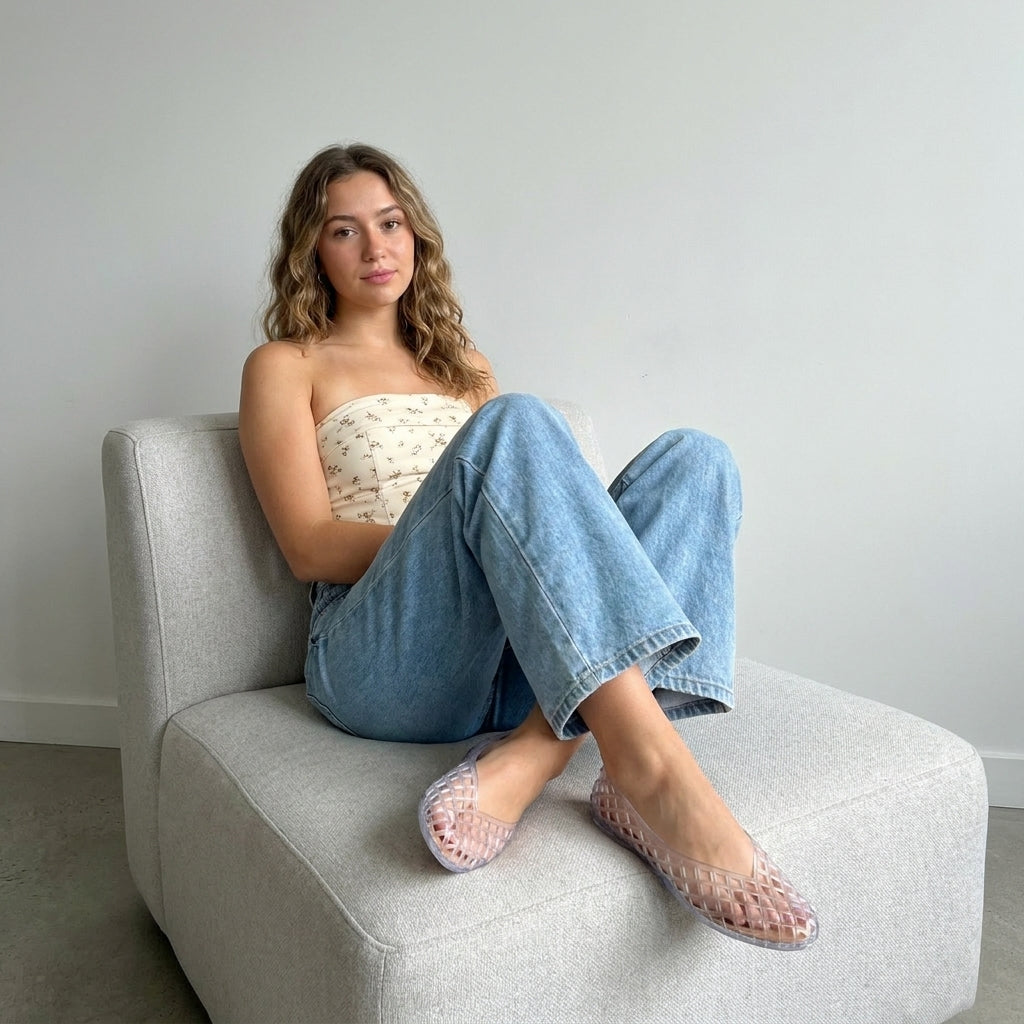 Siesta Lattice Ballet Flats - Image 18