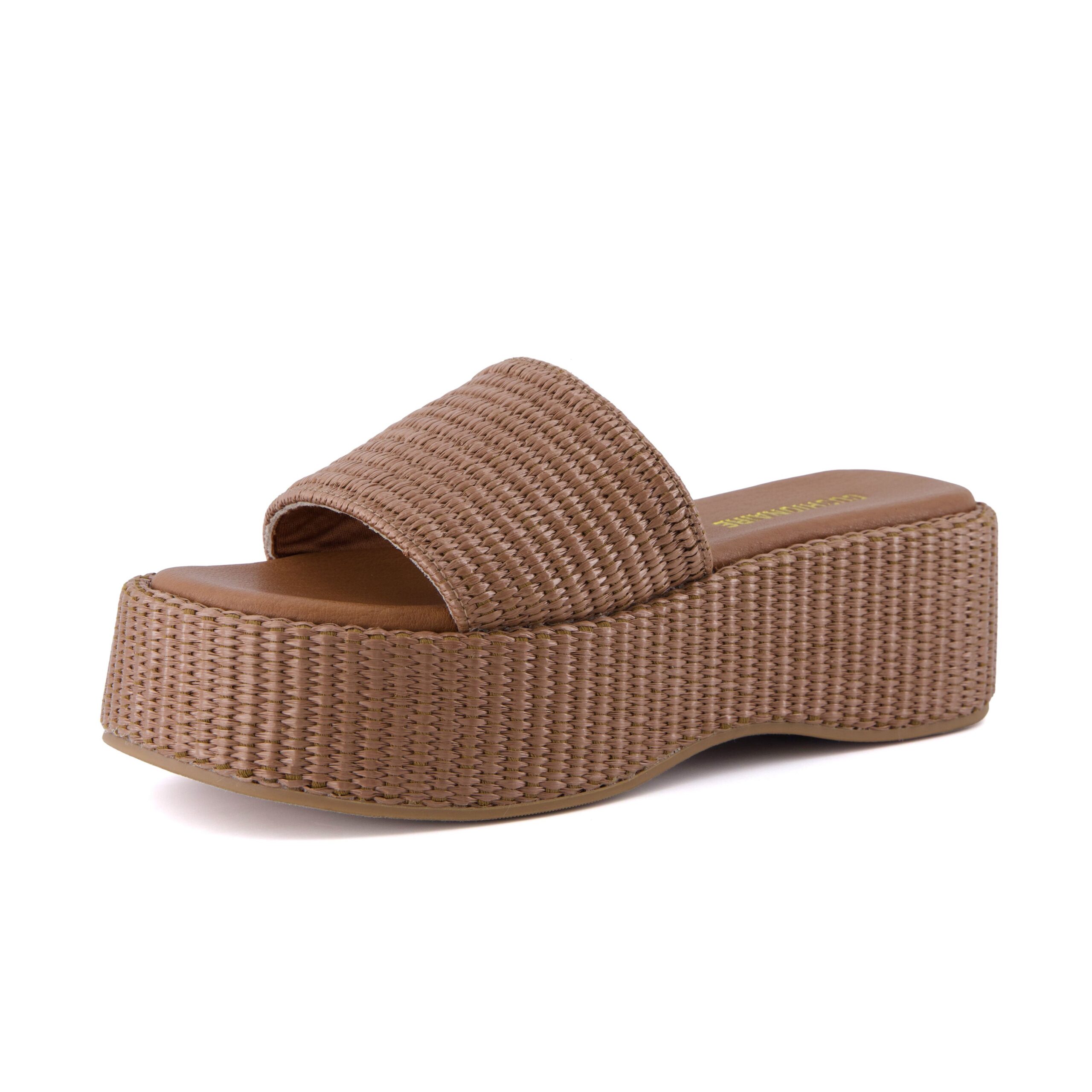 Siren Raffia Platform Sandals - Image 3