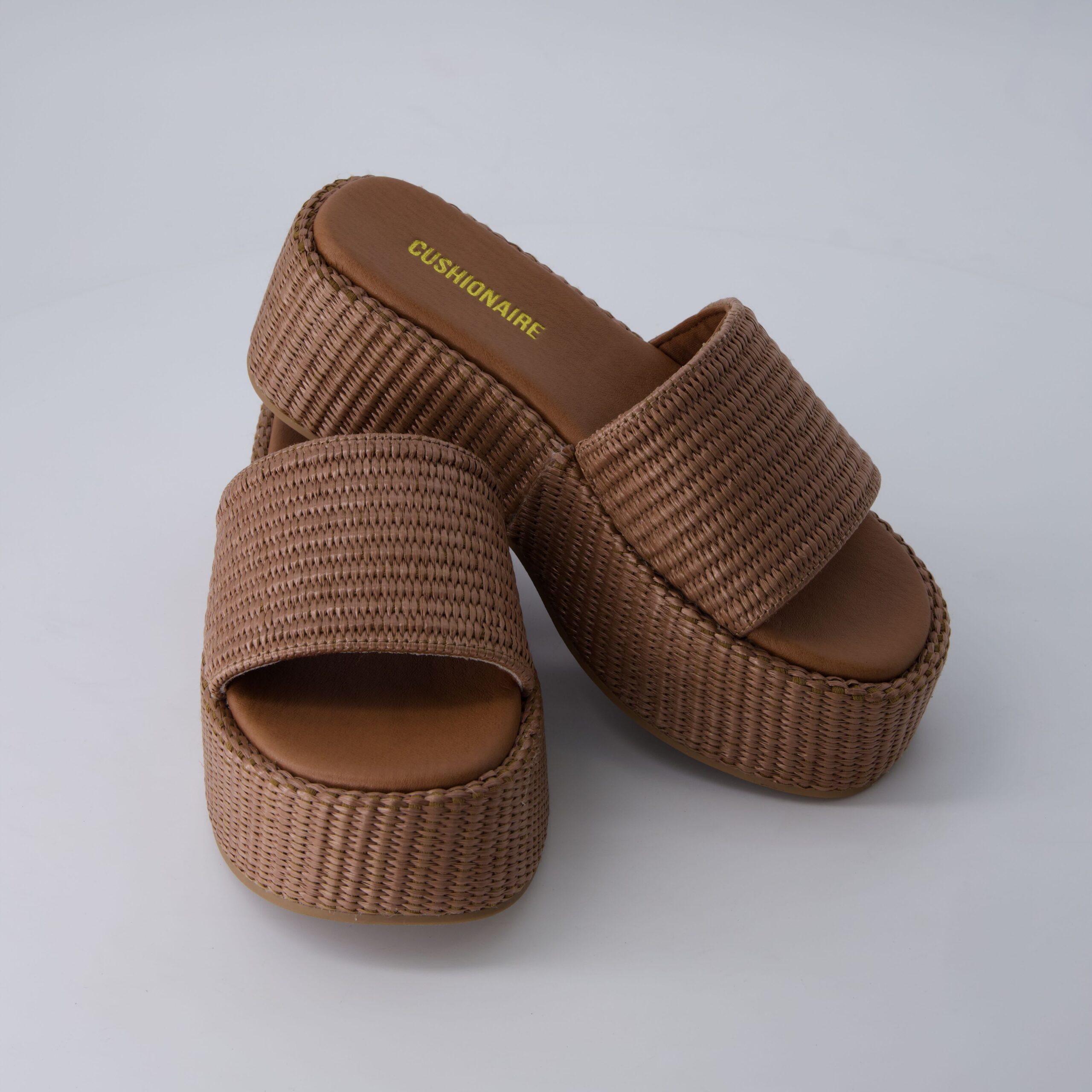 Siren Raffia Platform Sandals - Image 12