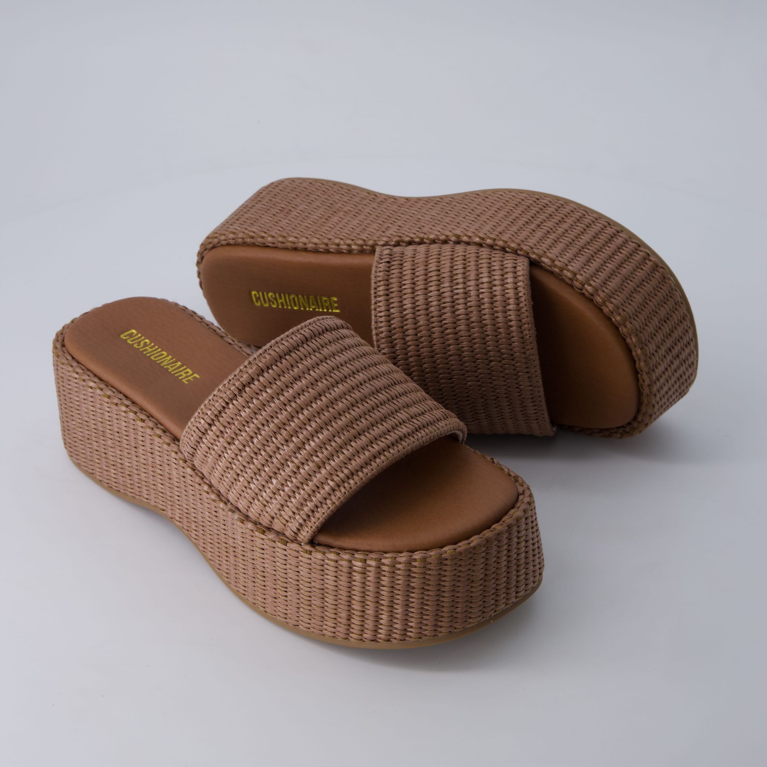 Siren Raffia Platform Sandals - Image 11