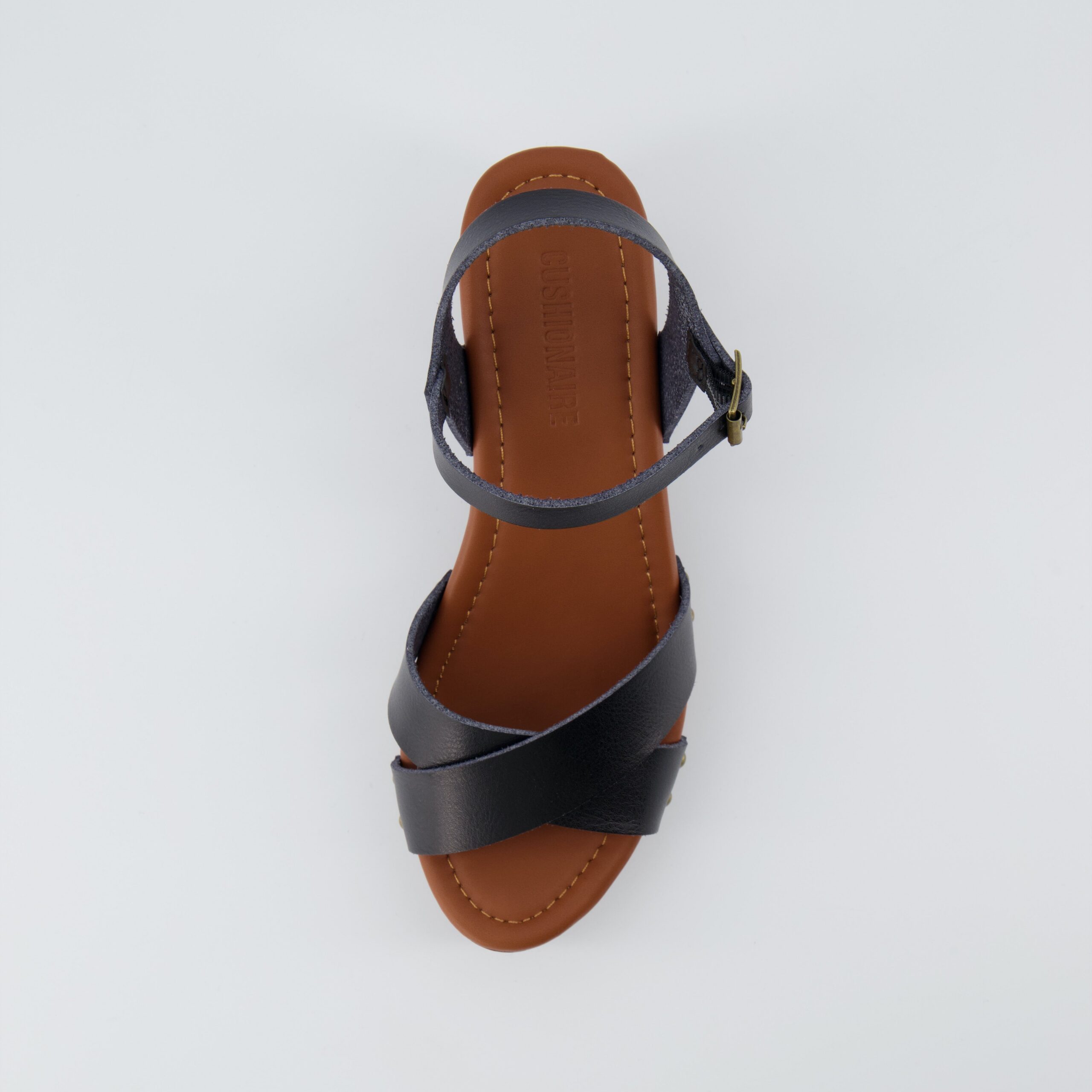 Slate Faux Wood Sandals - Image 6