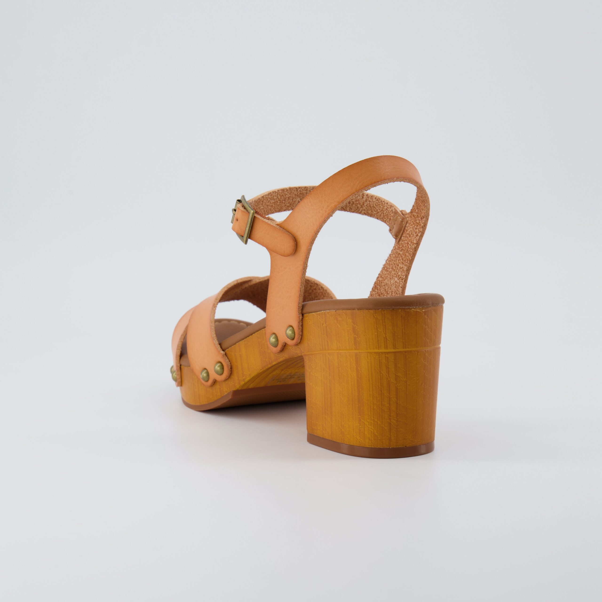 Slate Faux Wood Sandals - Image 10