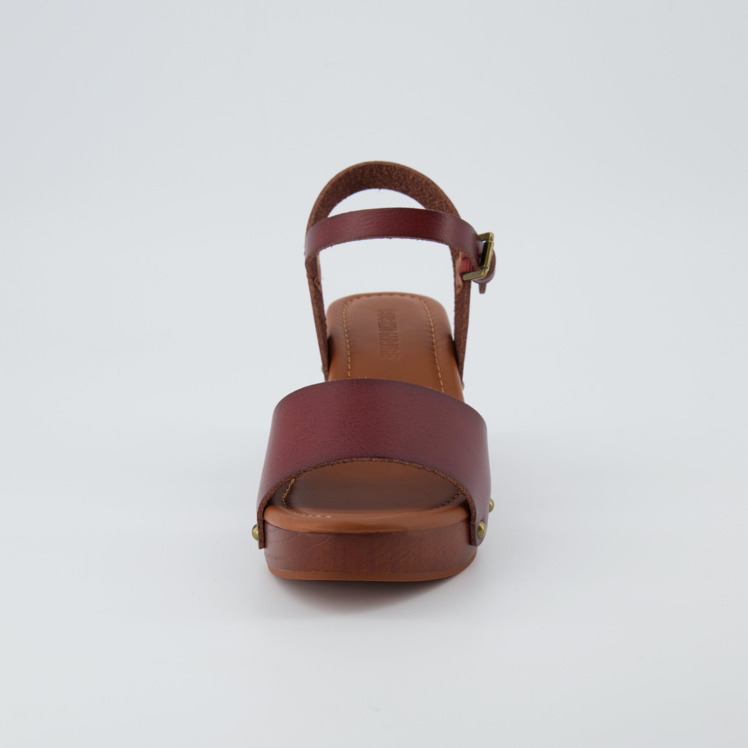 Sloan Faux Wood Sandals - Image 3