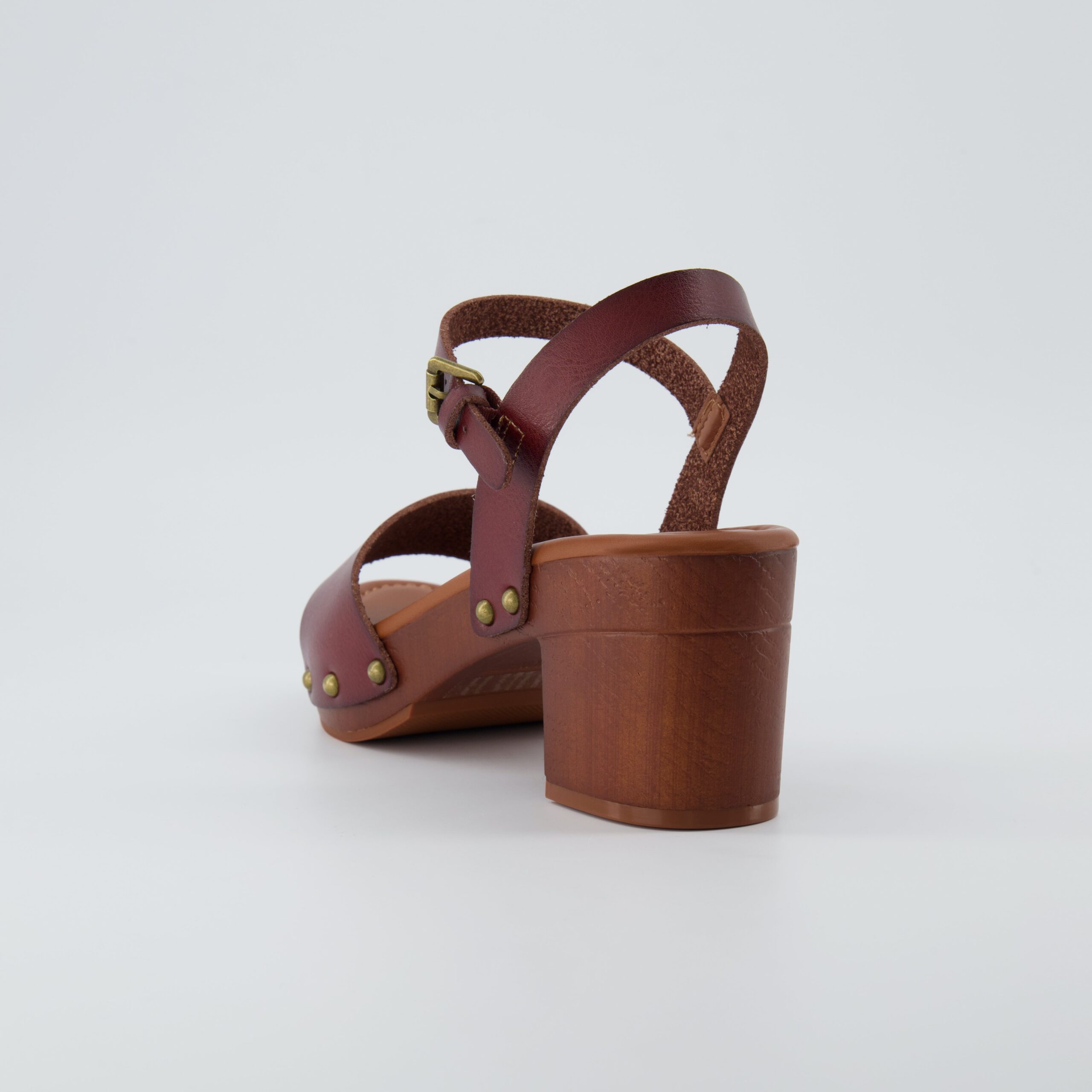 Sloan Faux Wood Sandals - Image 5