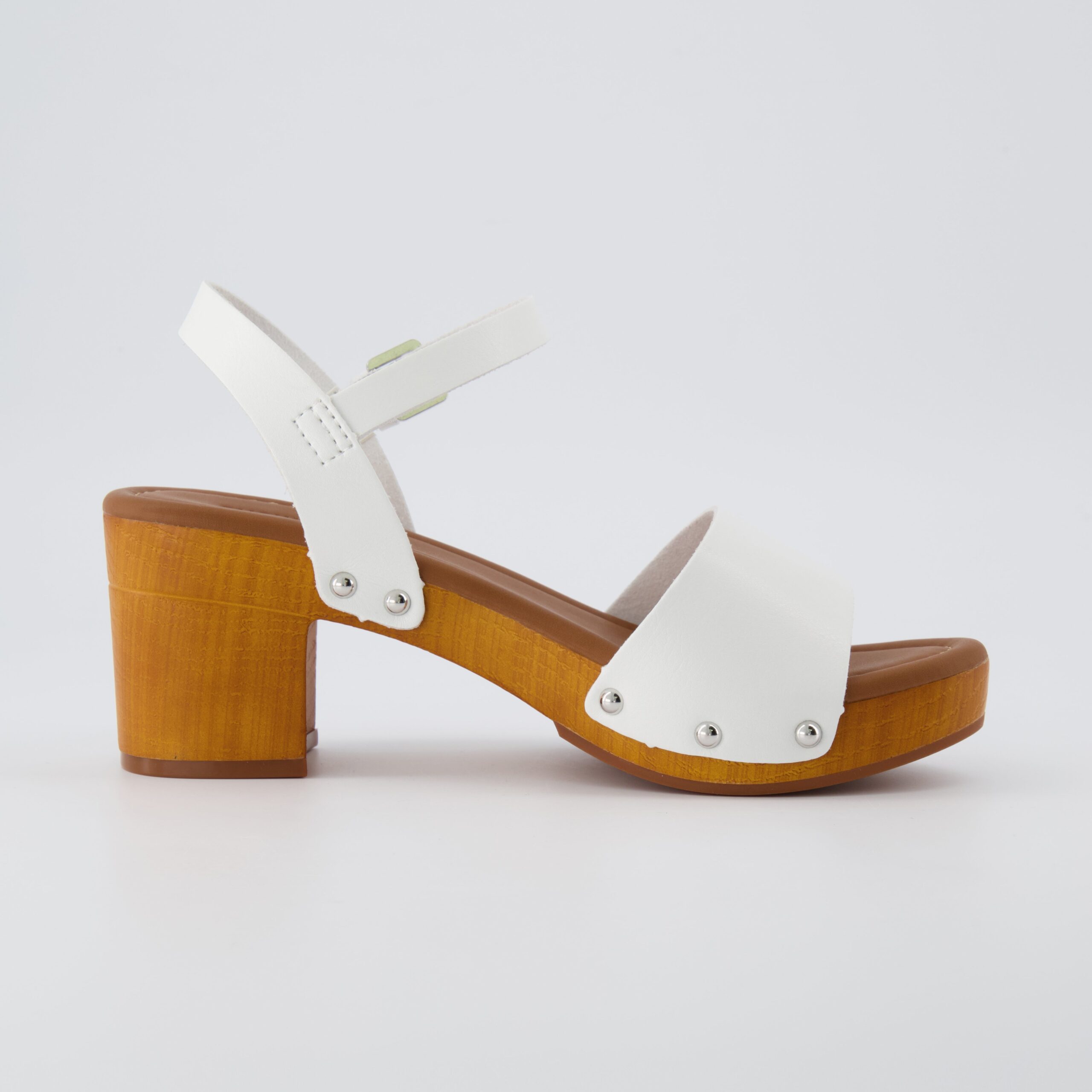 Sloan Faux Wood Sandals - Image 10