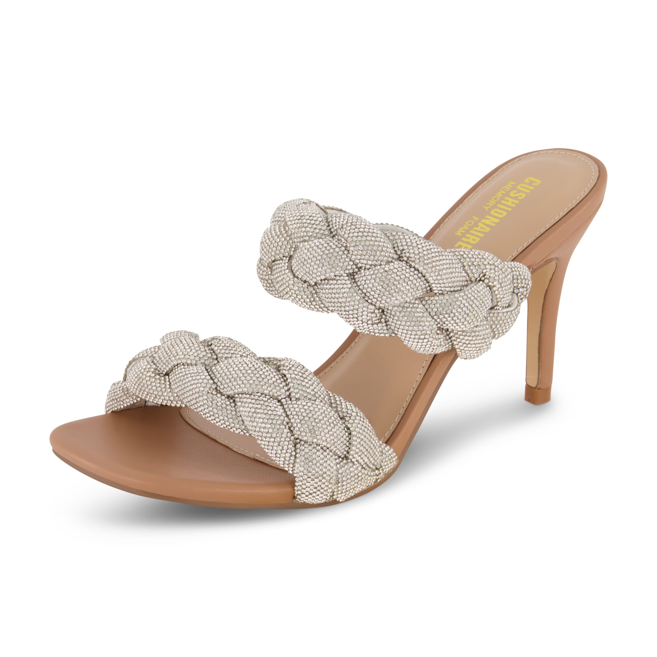 Sparkle Braided Rhinestone Dress Heel - Image 2