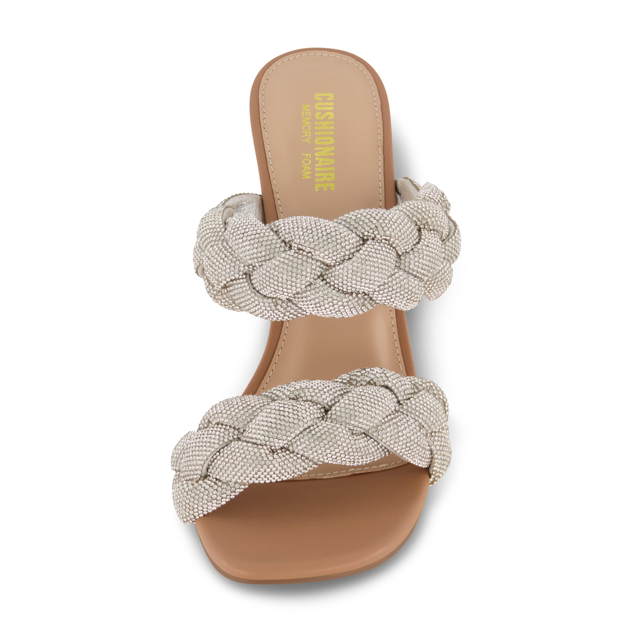 Sparkle Braided Rhinestone Dress Heel - Image 3