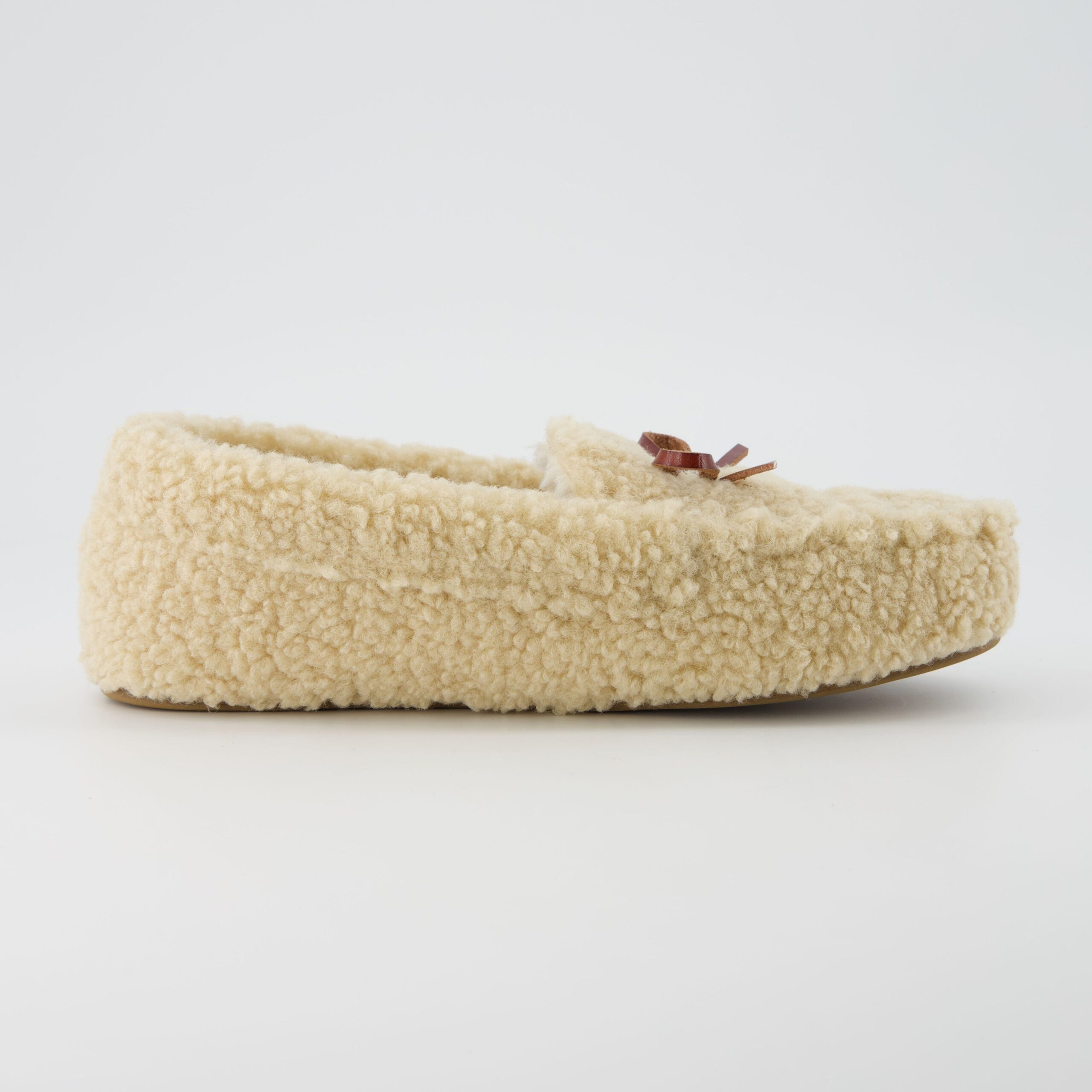 Star Sherpa Moccasin Slippers - Image 11
