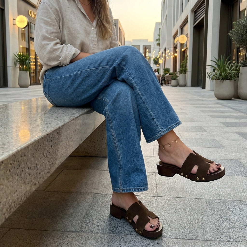 Thai-L Genuine Leather Platform Sandals - Image 7