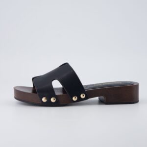 Thai Vegan Leather Platform Sandals