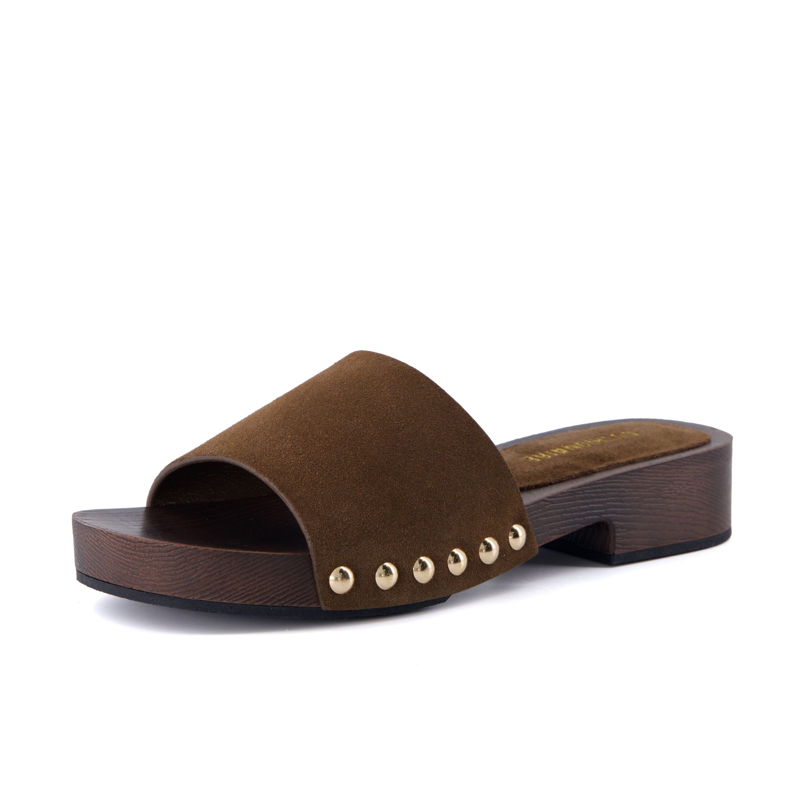 Timmi Genuine Suede Slides - Image 2