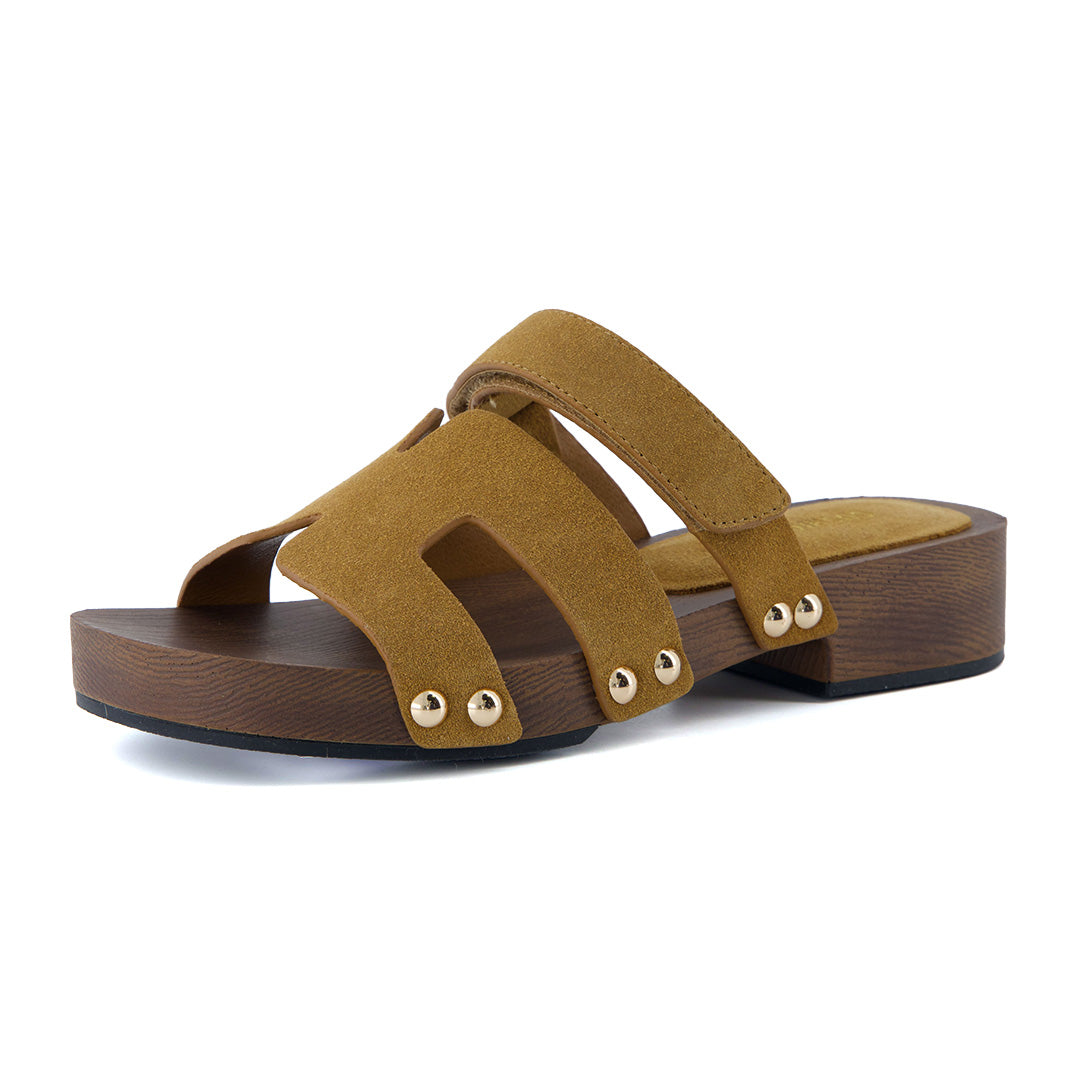 Tokyo Genuine Suede Sandals - Image 14