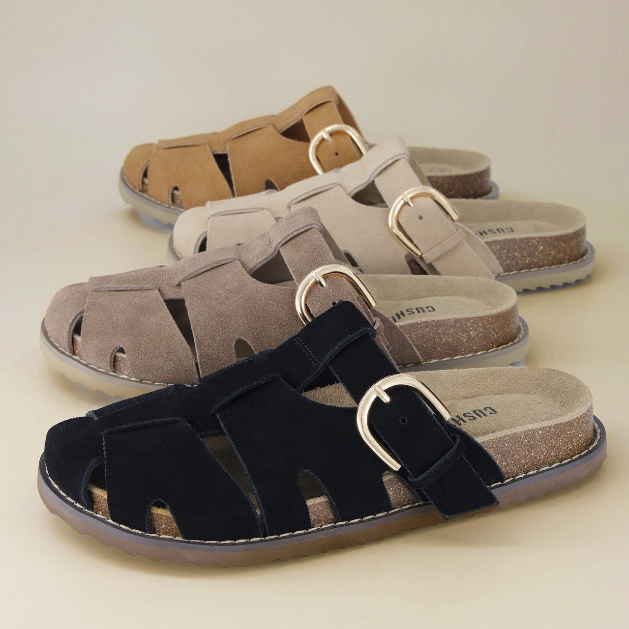 Benson Suede Clogs - Image 27