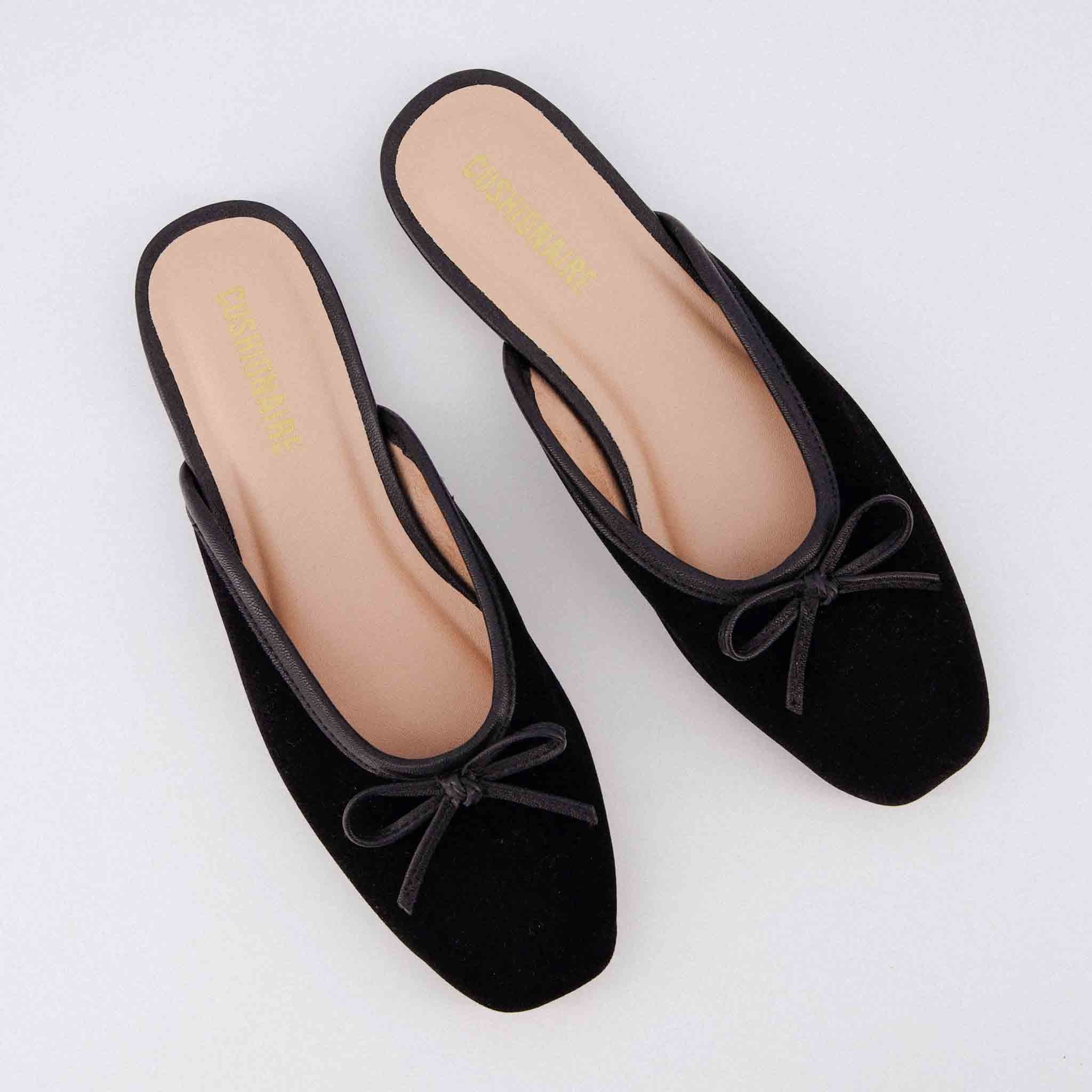 Jade Velvet Ballet Mule - Image 11